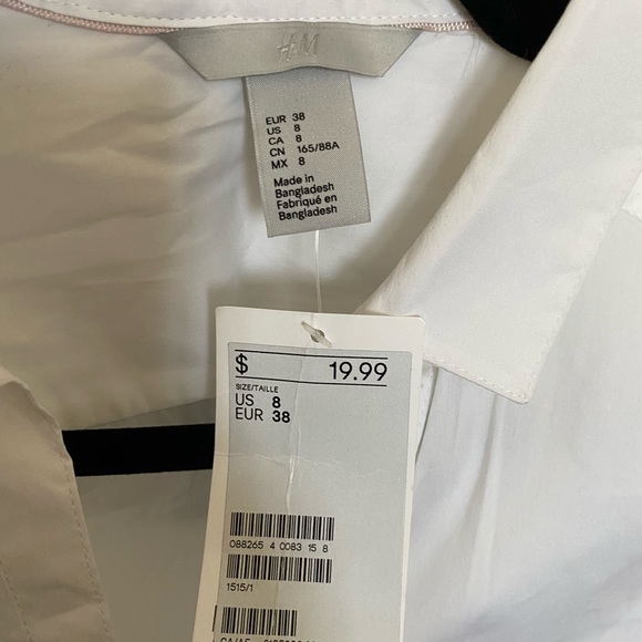 NWT white dress shirt - Picture 2 of 5